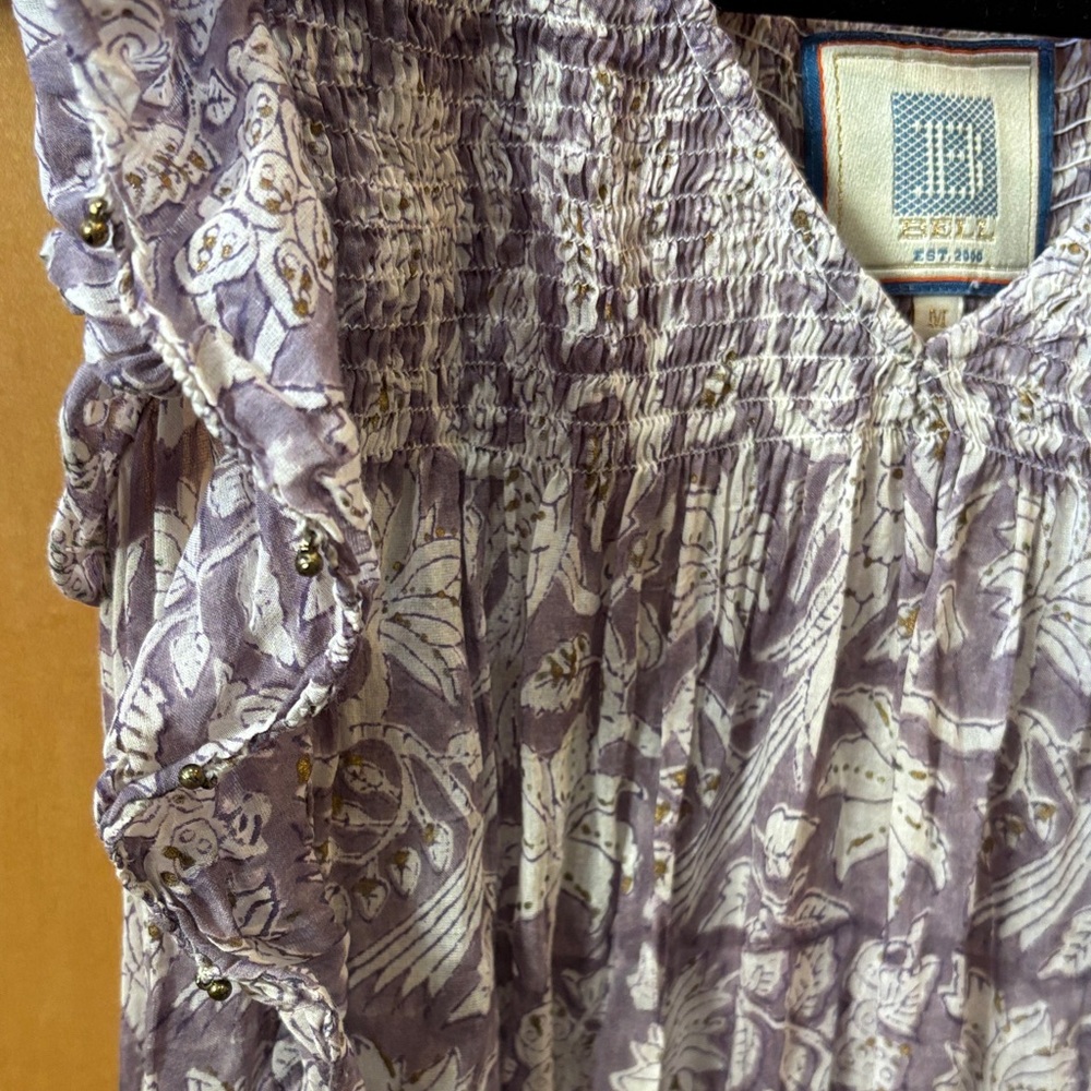 Bell Medium Lavender Blouse - image 3